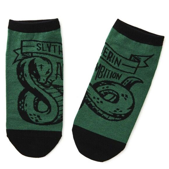 3 Pairs Wizarding World Harry Potter Ravenclaw Hufflepuff Slytherin Ankle Socks - Picture 5 of 8